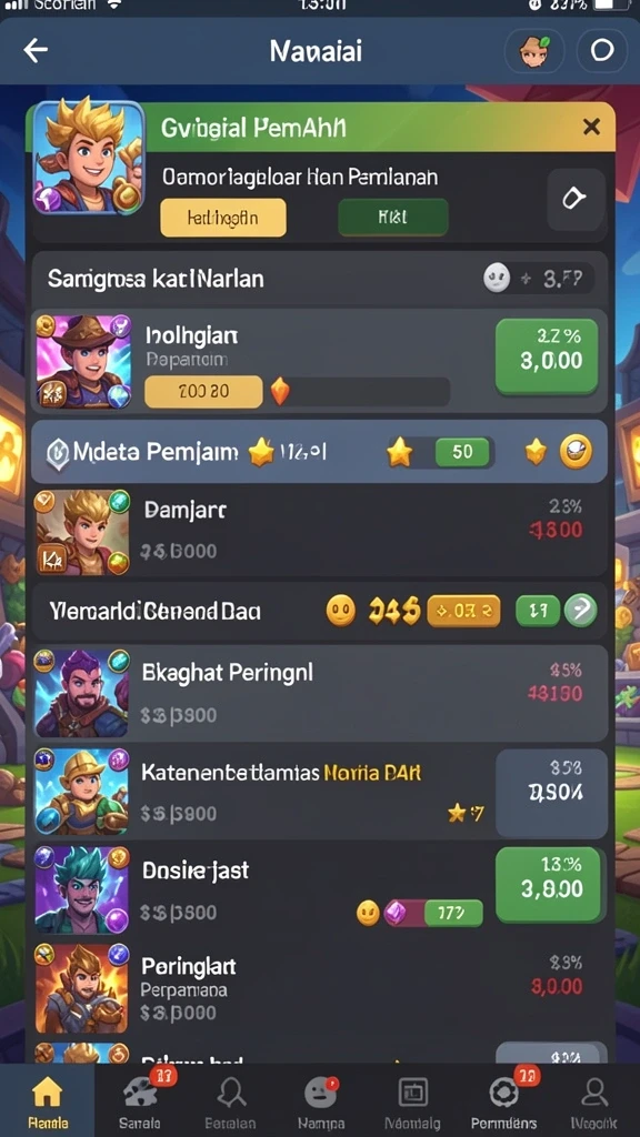 hajitoto - Tampilan antarmuka yang menarik dan mudah dipahami.