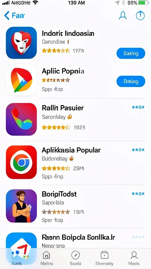 kakrp - Tampilan antarmuka permainan yang intuitif dan ramah pengguna.