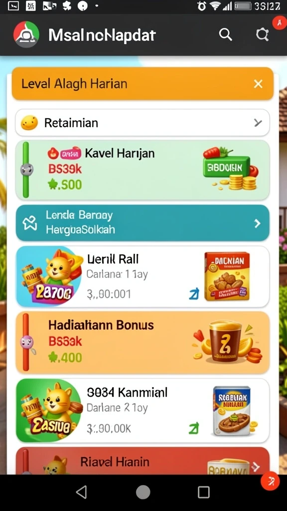 pp123 - Tampilan awal permainan yang menawan.