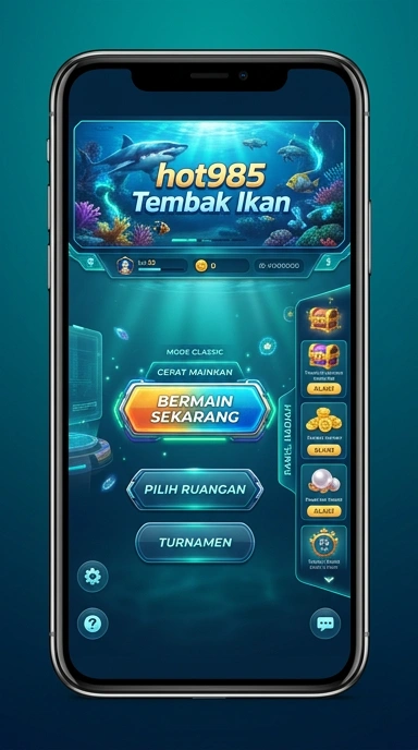 Layar utama hot985 — antarmuka bersih setelah instalasi